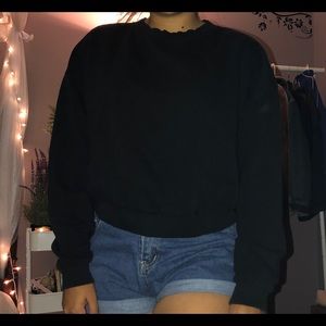 comfy black h&m long sleeve
